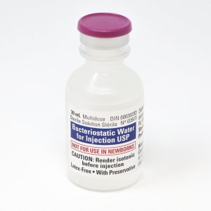Pfizer Bacteriostatic Water for Injection, USP 30 ml canadapeptidestore.com best peptides!